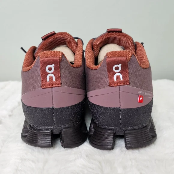 On Running Women's Cloud Dip Shoes sz 6.5US/ 37.5EU GRAPE/PEBBLE (& Extra Laces) - Picture 5 of 12